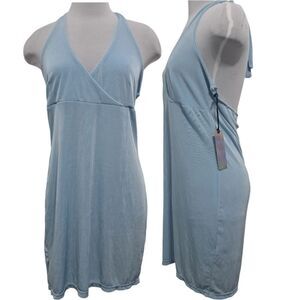 Finesse Dani Blueberry Halter Bodycon Mini Dress Size 1X NWT